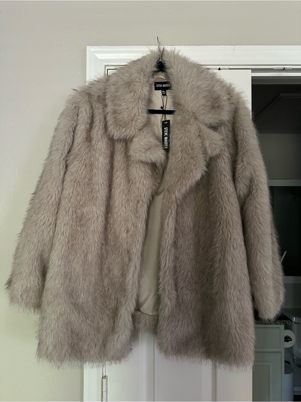 Steve Madden faux fur coat